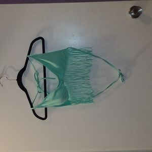 Victoria's Secret blue swim suit top